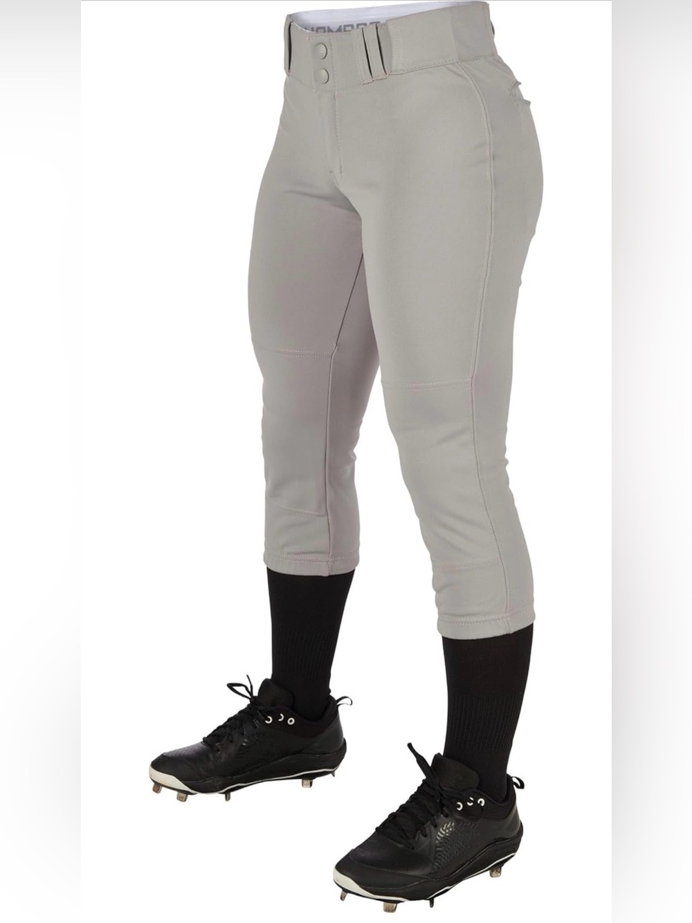 Champro Women’s Tournament Low Rise Softball Pants Gray - Medium